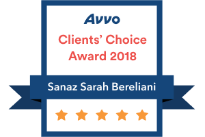 Avvo clients choice award 2018